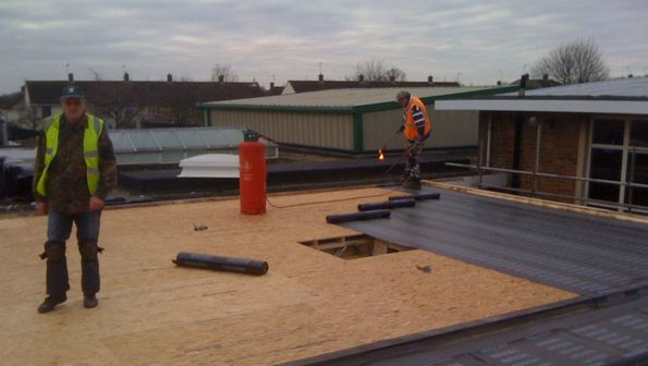 Installing Flat Roofs