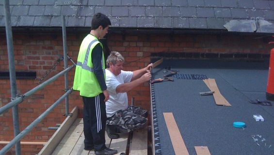 Flat roofing by experts